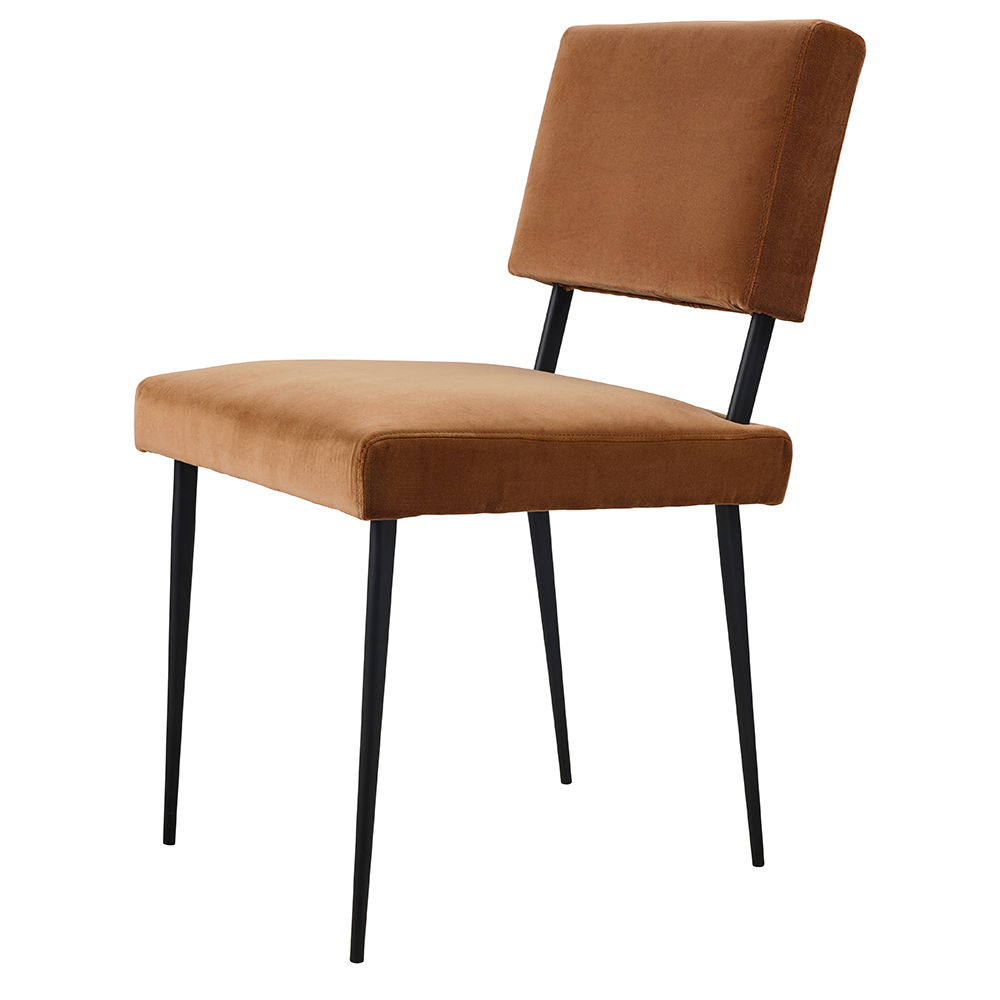 10154043_F3Q_M-Chair Dining Chair_Black Matt Base_Kvadrat, Asator 0364